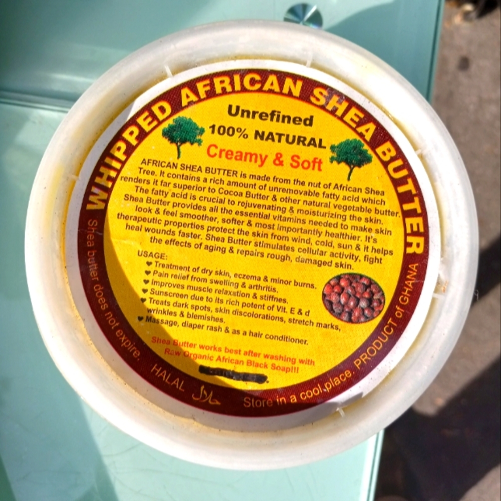Shea Butter  African included Turimic 100%